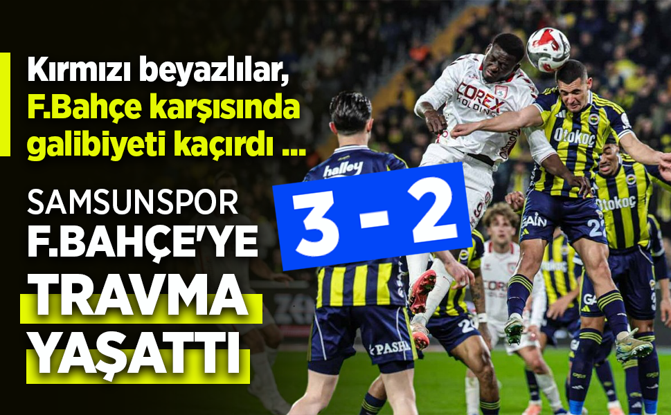 Kırmızı beyazlılar, F.Bahçe karşısında galibiyeti kaçırdı ...