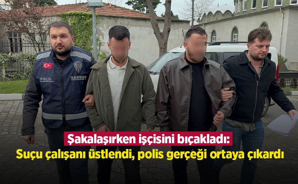 Şakalaşırken işçisini bıçakladı: Suçu çalışanı üstlendi, polis gerçeği ortaya çıkardı