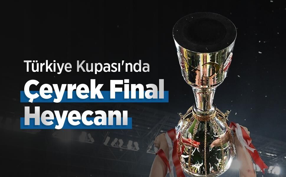 Türkiye Kupası'nda Çeyrek Final Heyecanı