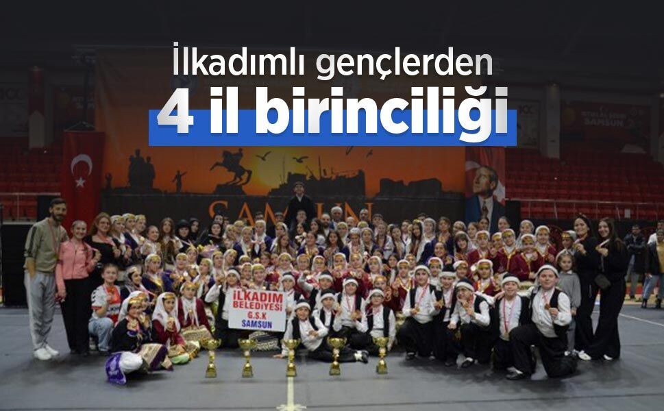 İlkadımlı gençlerden 4 il birinciliği