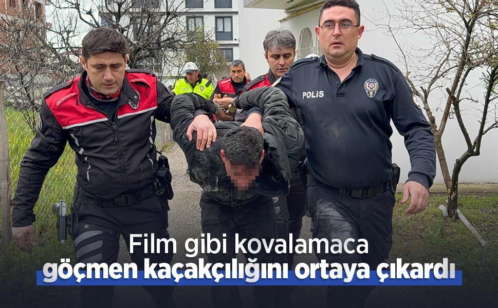Film gibi kovalamaca göçmen kaçakçılığını ortaya çıkardı