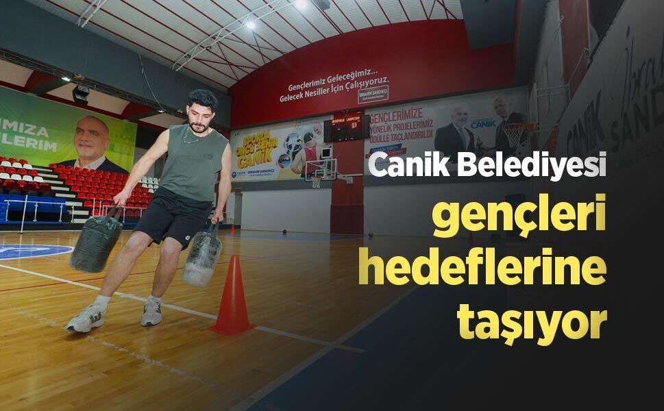 Canik Belediyesi gençleri hedeflerine taşıyor