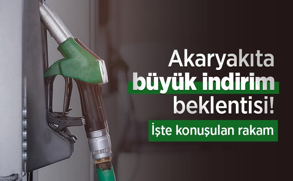 Akaryakıta büyük indirim beklentisi! İşte konuşulan rakam