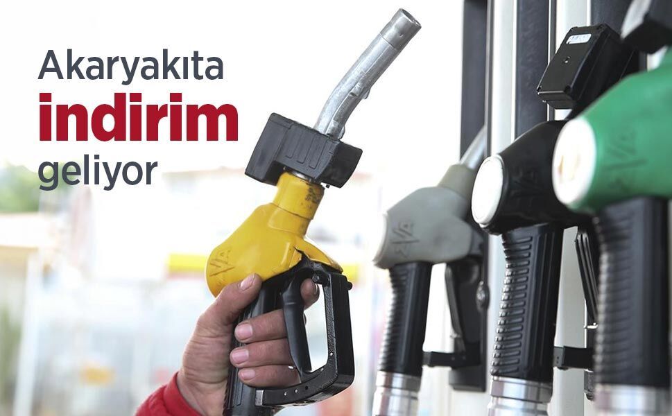 Akaryakıta indirim geliyor