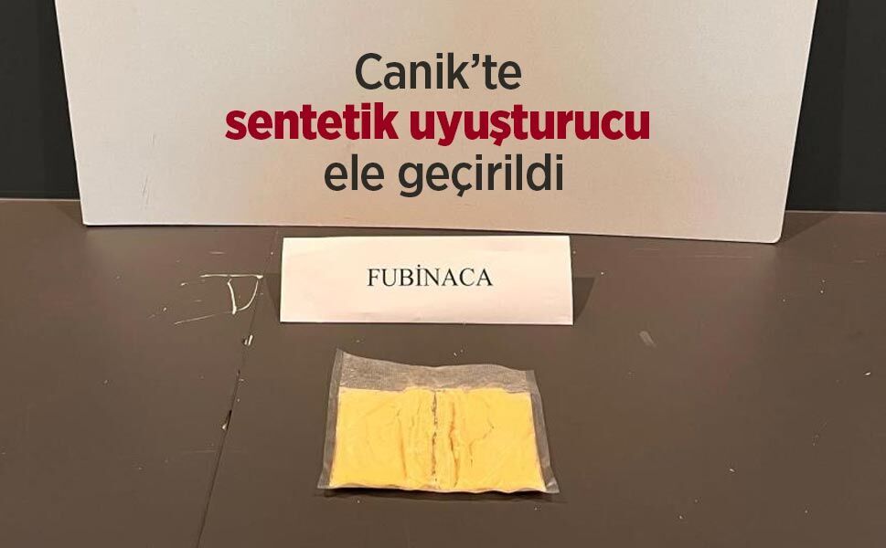 Canik’te sentetik uyuşturucu ele geçirildi