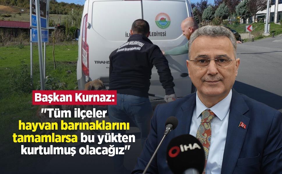 Başkan Kurnaz: "Tüm ilçeler hayvan barınaklarını tamamlarsa bu yükten kurtulmuş olacağız"