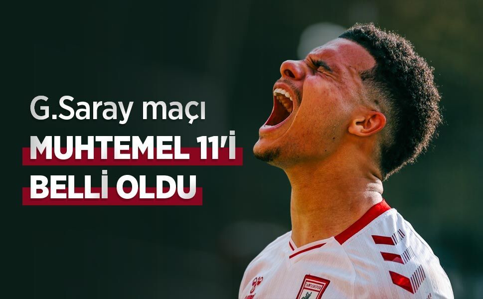 G.Saray maçı MUHTEMEL 11'İ BELLİ OLDU