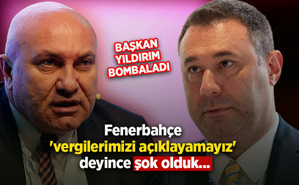 F.Bahçe 'vergilerimizi açıklayamayız' deyince şok olduk...