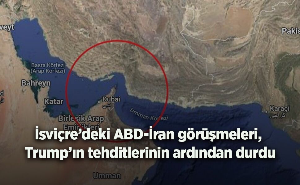 İsviçre’deki ABD-İran görüşmeleri, Trump’ın tehditlerinin ardından durdu
