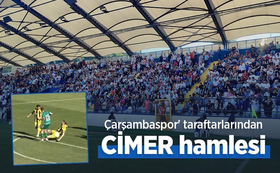 Çarşambaspor' taraftarlarından CİMER hamlesi