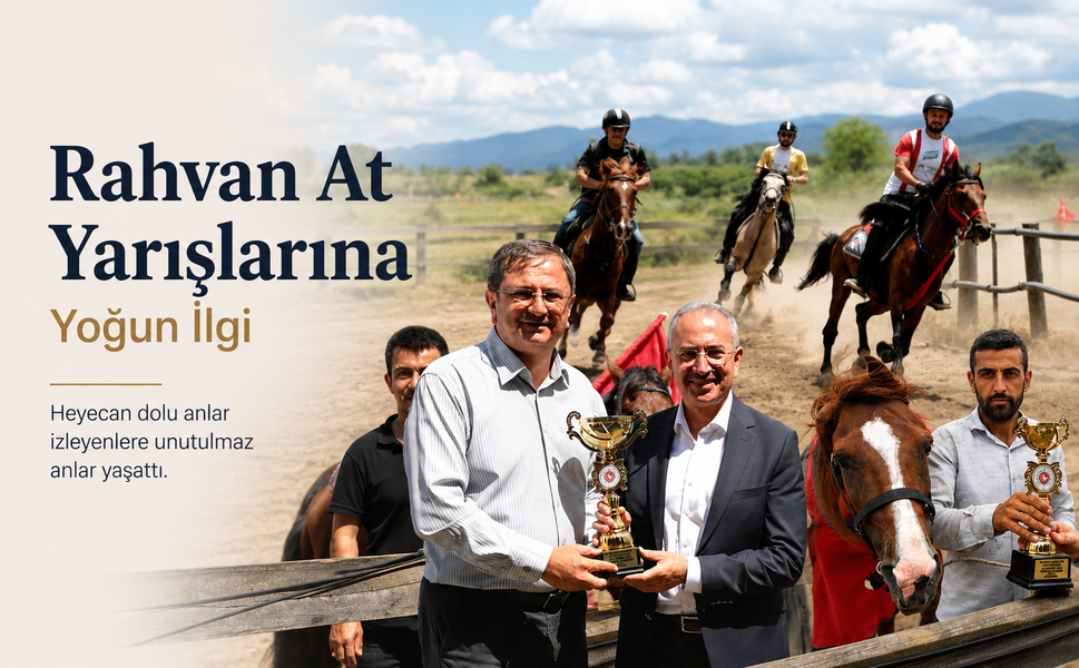 Çarşamba’da Rahvan At Yarışlarına Yoğun İlgi