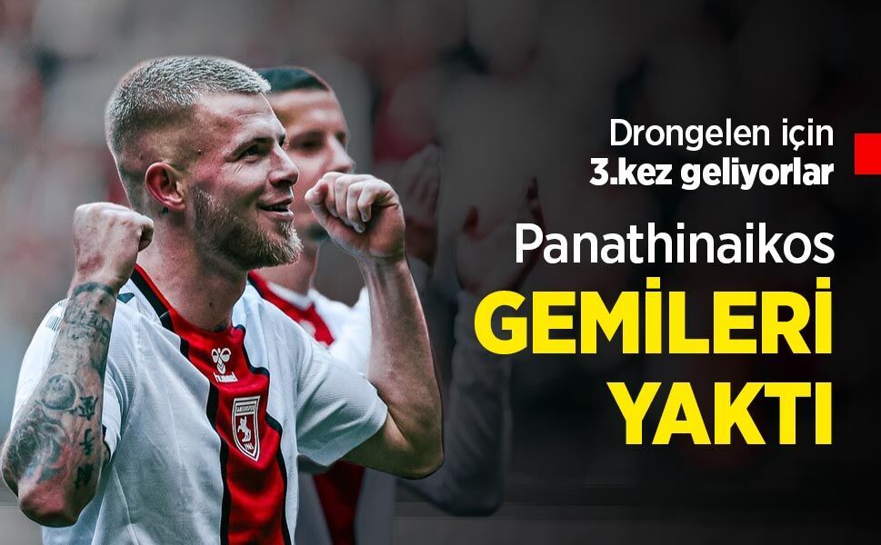 Drongelen için 3.kez geliyorlar, Panathinaikos GEMİLERİ YAKTI