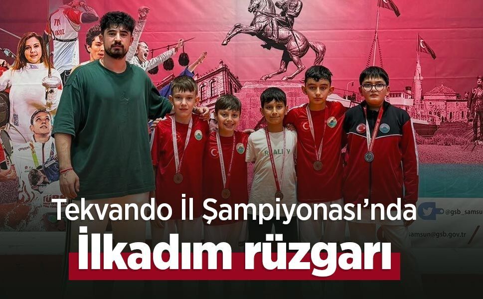 Tekvando İl Şampiyonası’nda İlkadım rüzgarı