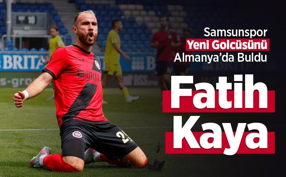 Samsunspor Yeni Golcüsünü Almanya’da Buldu: Fatih Kaya