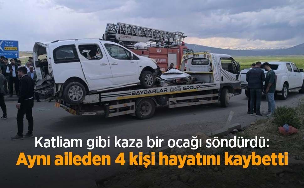 Katliam gibi kaza bir ocağı söndürdü: Aynı aileden 4 kişi hayatını kaybetti