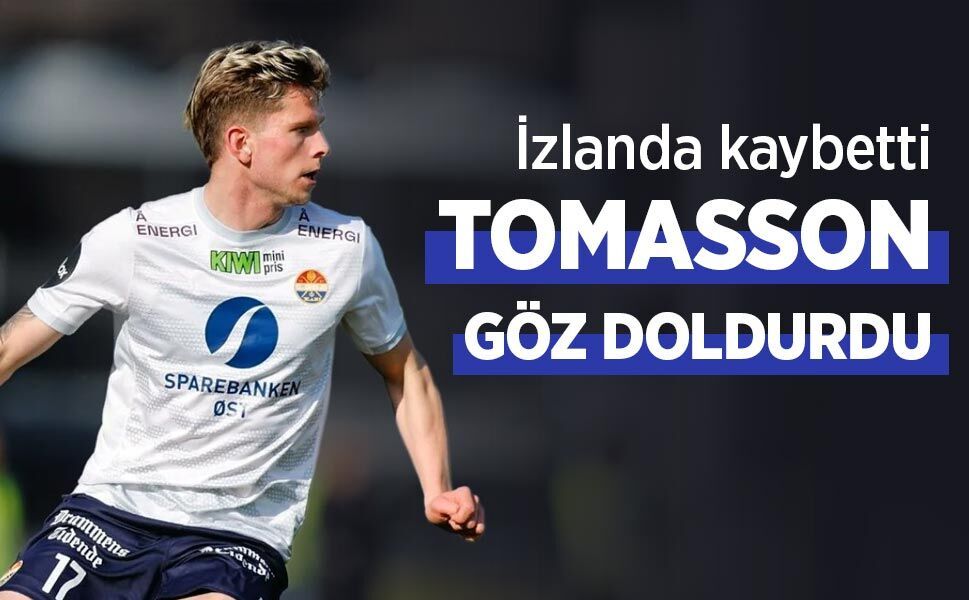 İzlanda kaybetti TOMASSON GÖZ DOLDURDU