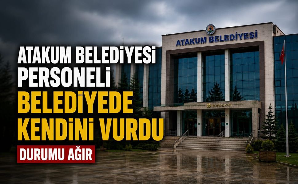 Atakum Belediyesi Personeli Belediyede Kendini Vurdu: Durumu Ağır