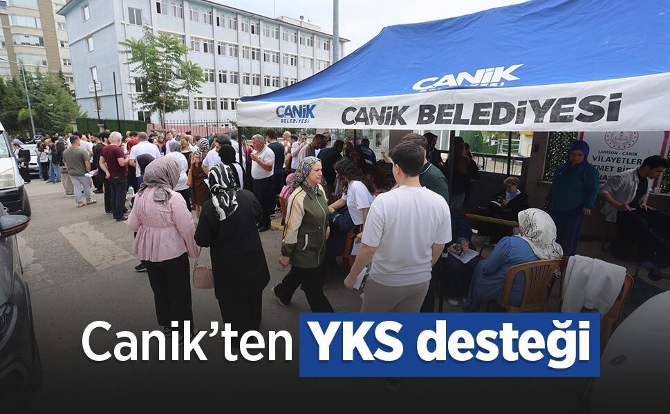 Canik’ten YKS desteği