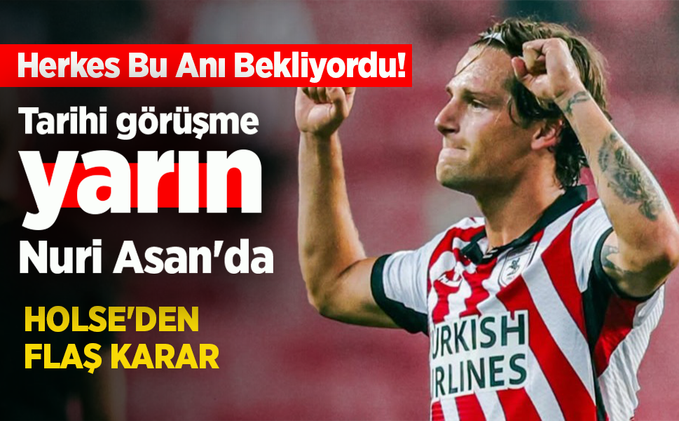 Herkes Bu Anı Bekliyordu! Tarihi görüşme yarın Nuri Asan'da.