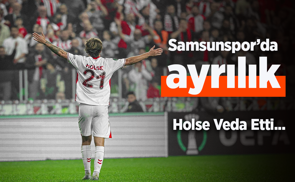Samsunspor’da ayrılık
