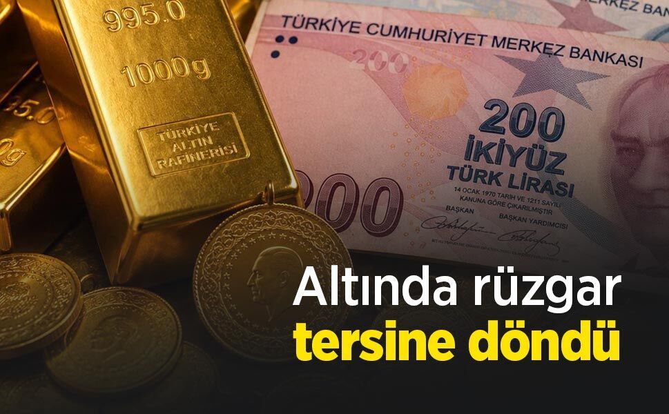 Altında rüzgar tersine döndü