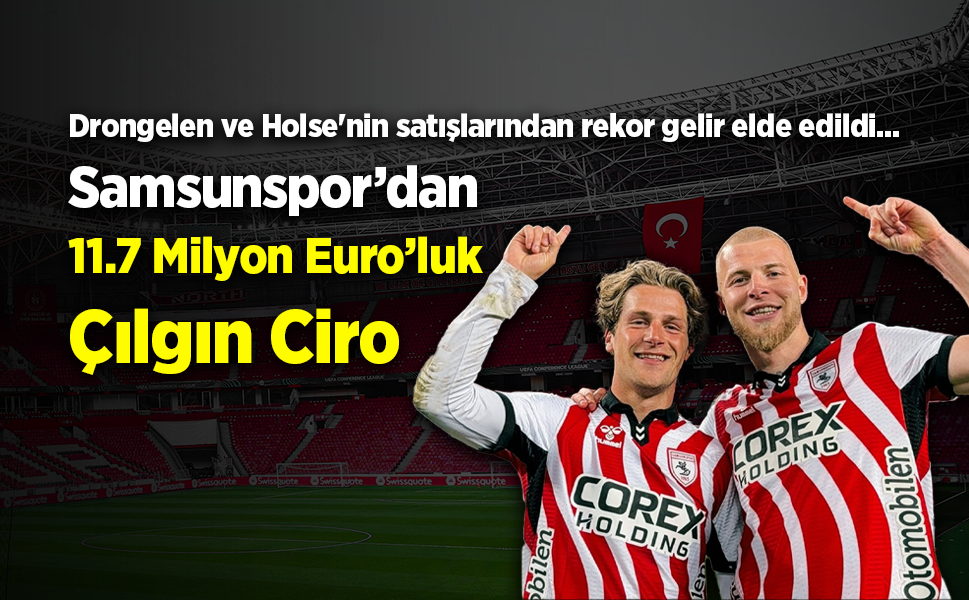 Drongelen ve Holse'nin satışlarından rekor gelir elde edildi...