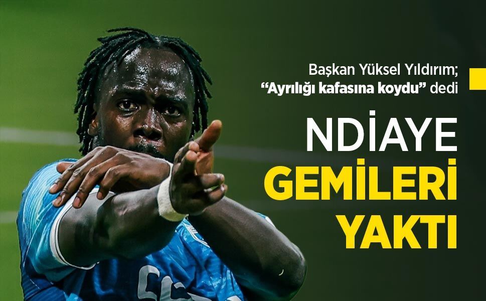 NDİAYE GEMİLERİ YAKTI