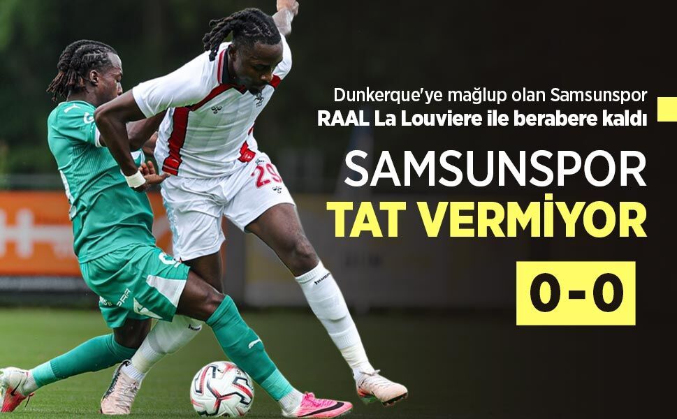 SAMSUNSPOR TAT VERMİYOR 0-0