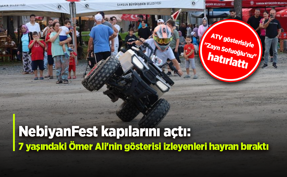 NebiyanFest başladı: 7 yaşındaki çocuktan nefes kesen gösteri