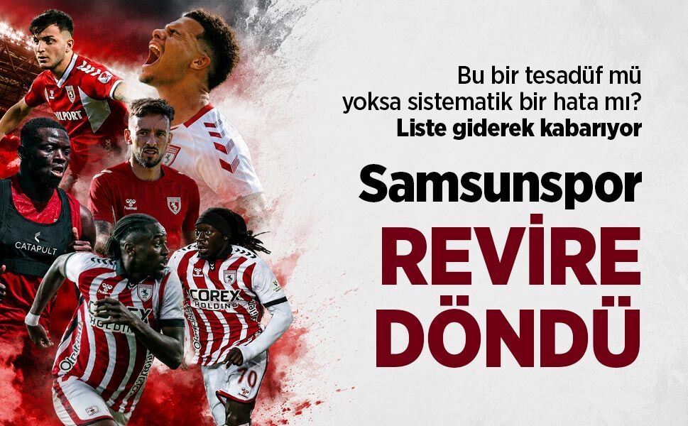 Samsunspor REVİRE DÖNDÜ