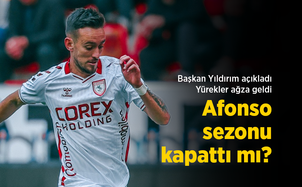Başkan Yıldırım açıkladı... Yürekler ağza geldi; Afonso sezonu kapattı mı?