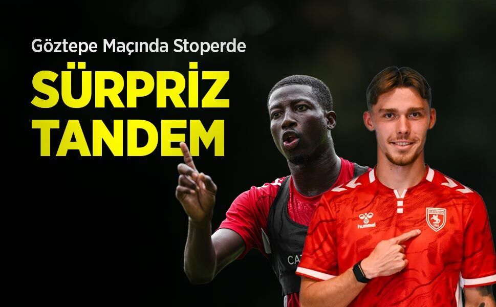Göztepe Maçında Stoperde SÜRPRİZ TANDEM