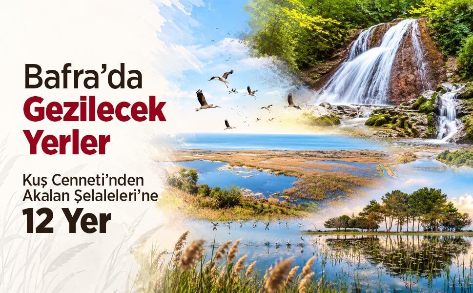 Bafra’da Gezilecek Yerler: En Güzel 12 Yer