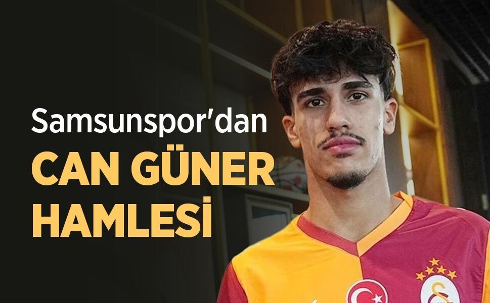 Samsunspor'dan CAN GÜNER HAMLESİ