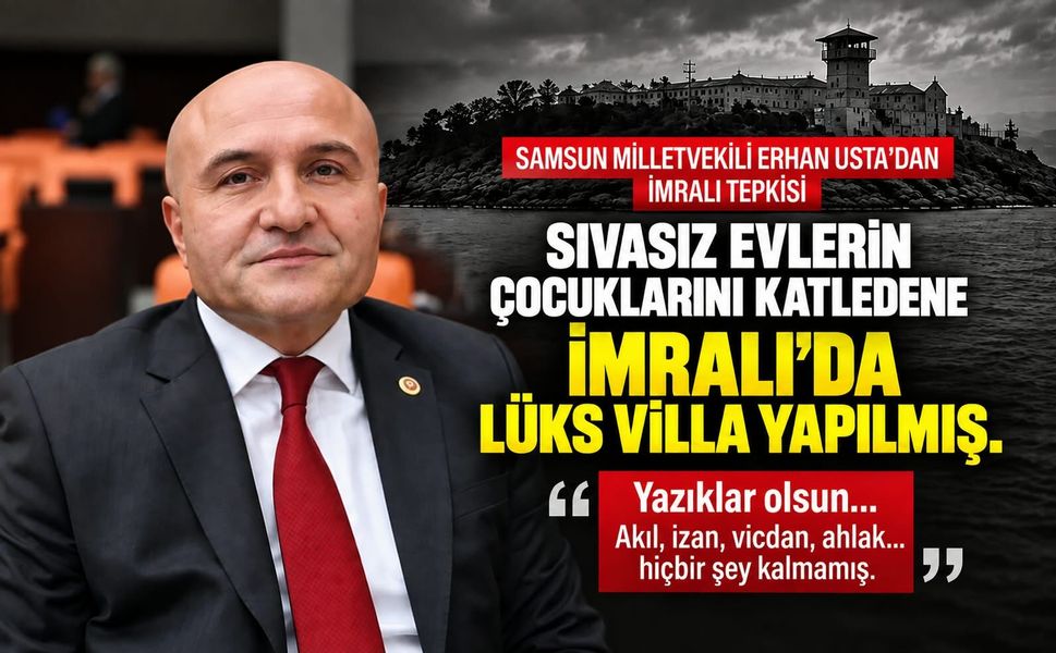 Erhan Usta’dan İmralı’daki “villa” iddiasına sert tepki: “Yazıklar olsun”