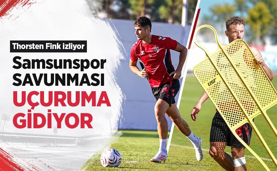 Thorsten Fink izliyor! Samsunspor SAVUNMASI UÇURUMA GİDİYOR