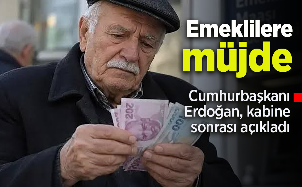 Emeklilere müjde