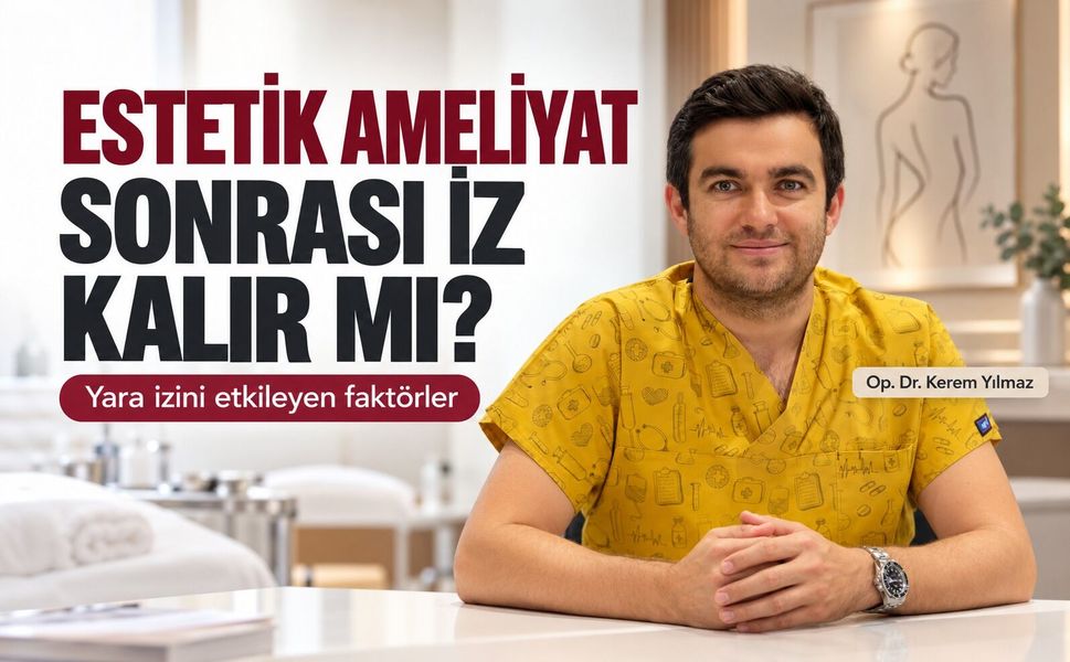 Estetik ameliyat sonrası iz kalır mı? İşte yara izini etkileyen faktörler