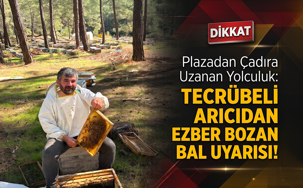 Plazadan Çadıra Uzanan Yolculuk: Tecrübeli Arıcıdan Ezber Bozan Bal Uyarısı!