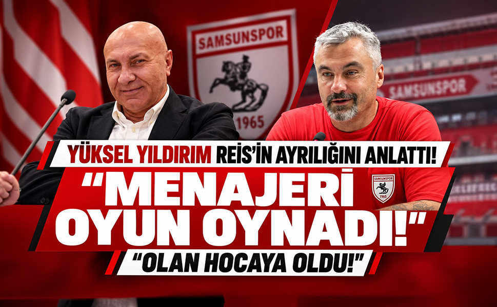 Yüksel Yıldırım'dan Thomas Reis'in ayrılığına olay sözler! "Menajeri oyun oynadı"