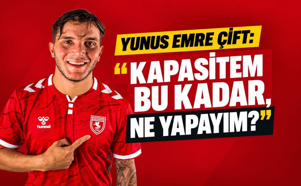 Yunus Emre Çift'ten taraftara şaşırtan yanıt: "Kapasitem bu kadar, ne yapayım?"