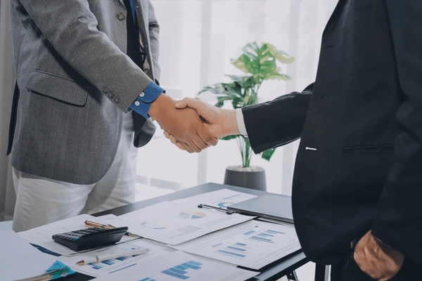 Business Handshake Teamwork Merger Acquisitionsuccessful 600Nw 2676400843