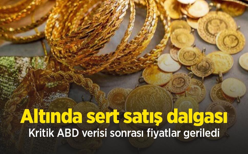 Altında sert satış dalgası: Kritik ABD verisi sonrası fiyatlar geriledi